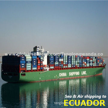Freight Forwarder Logistics to Guayaquil of Ecuador from Xiamen Qingdao Tianjin